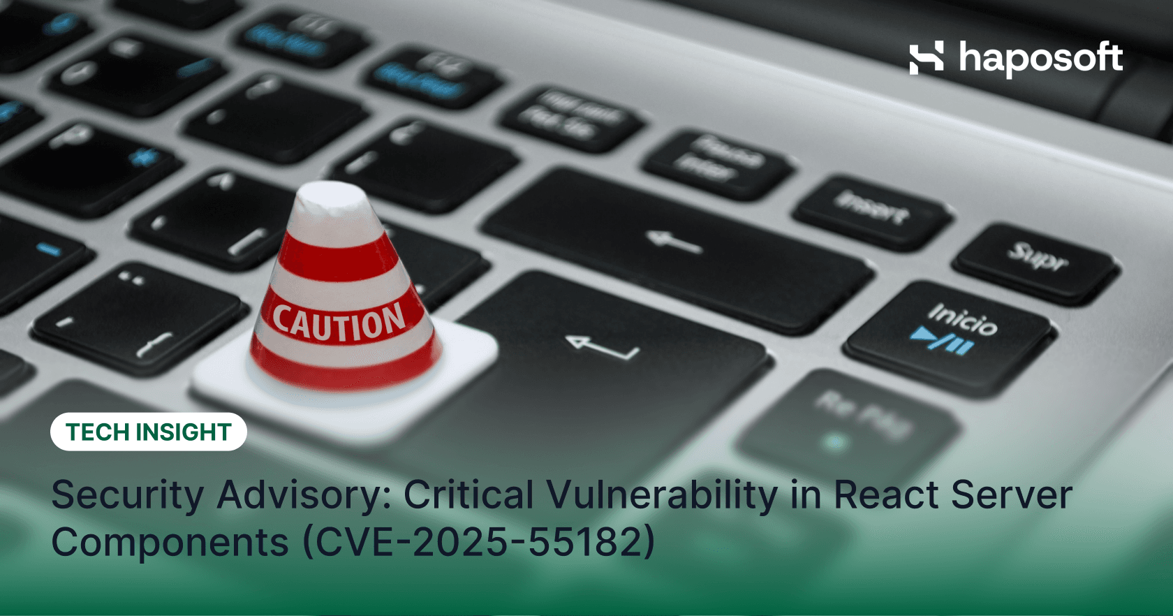 Security Advisory: Critical Vulnerability in React Server Components (CVE-2025-55182)