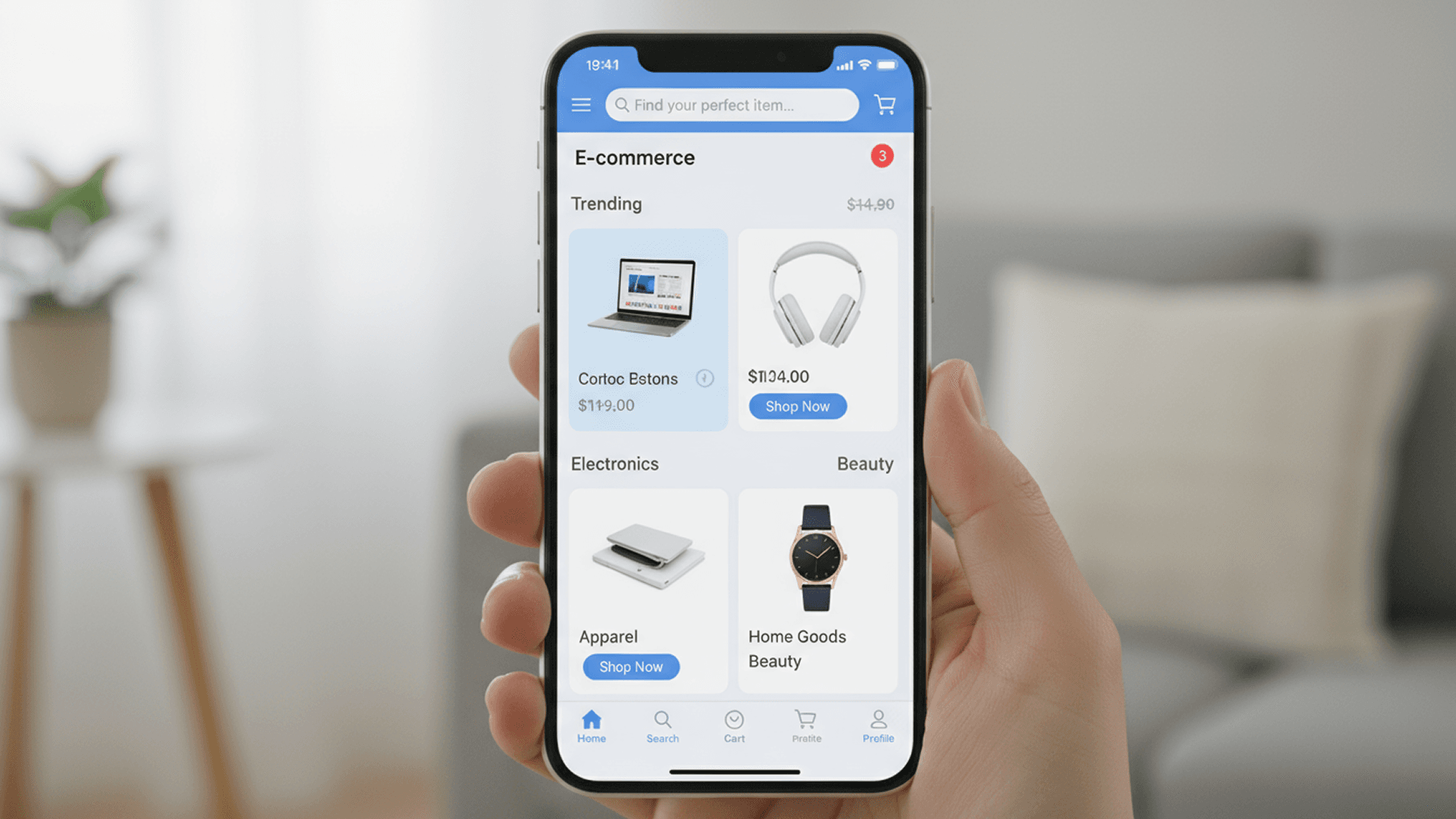 E-commerce Mobile App